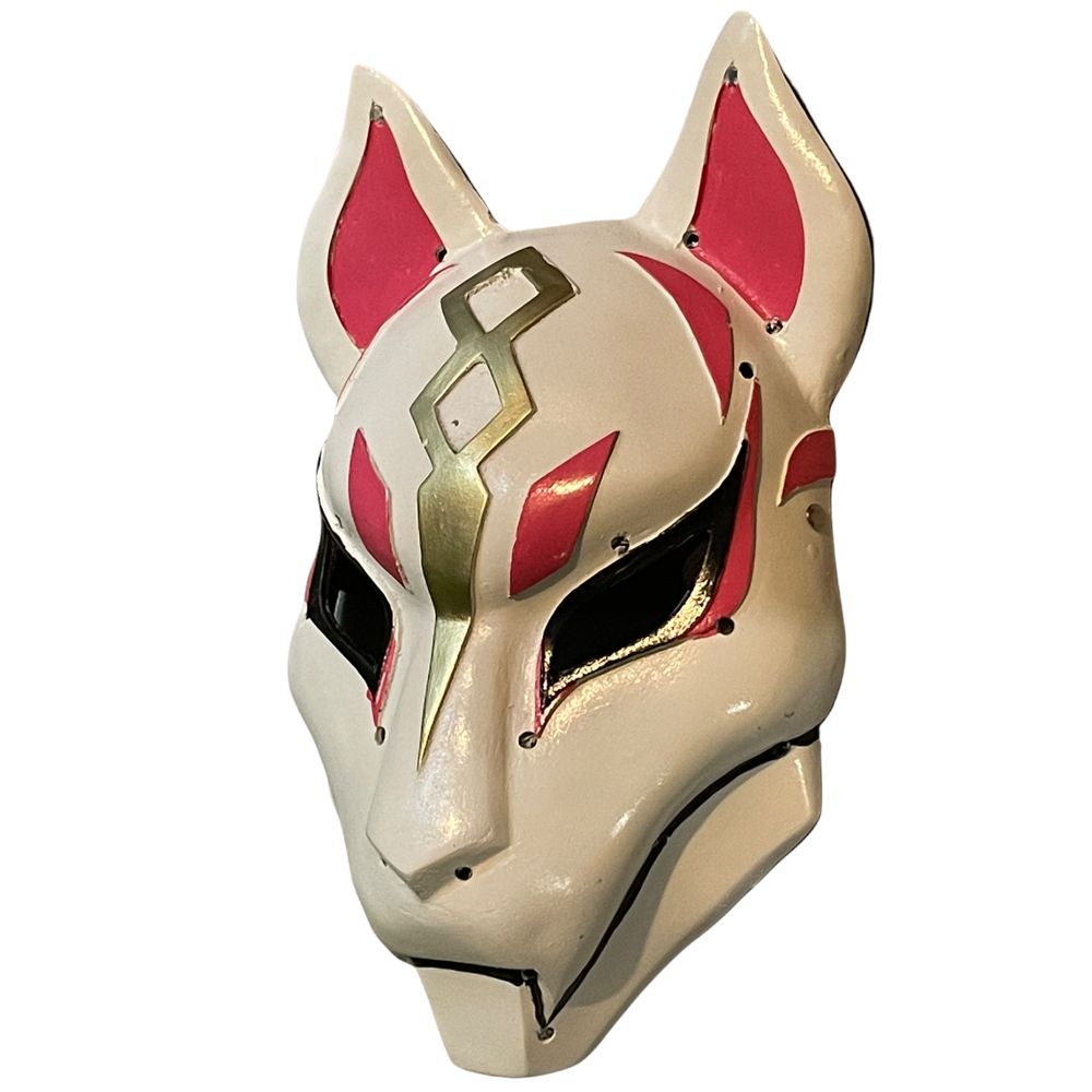 Fortnite Mascara Deriva Fibra De Vidrio Halloween Disfraz Cosplay Fiesta Evento