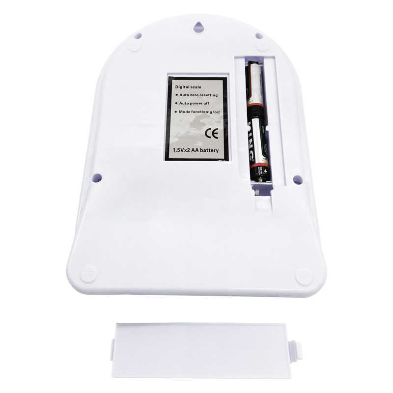 Bascula de Cocina Digital Gramera 10kg Precisa Electrónica Capacidad .1 a 10 kgs.