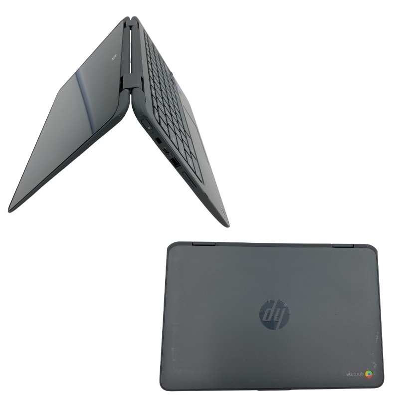 Laptop HP Chromebook X360 11 G1 EE- 11.6"-Intel Celeron N3350- 4GB Ram 32GB SSD-S.O. Chromebook-Con Cámara-(TOUCH SCREEN)- Equipo Clase A, Reacondicionado.
