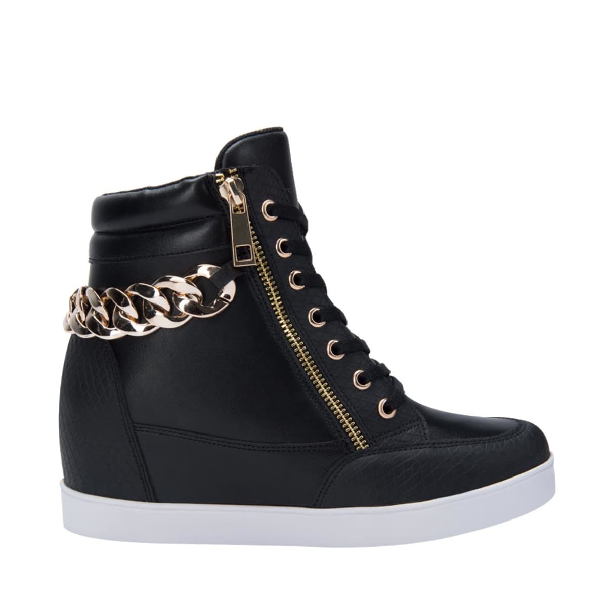 Botines urbanos marca Urban Shoes, color negro, elegantes y cómodos, mod. 1010642