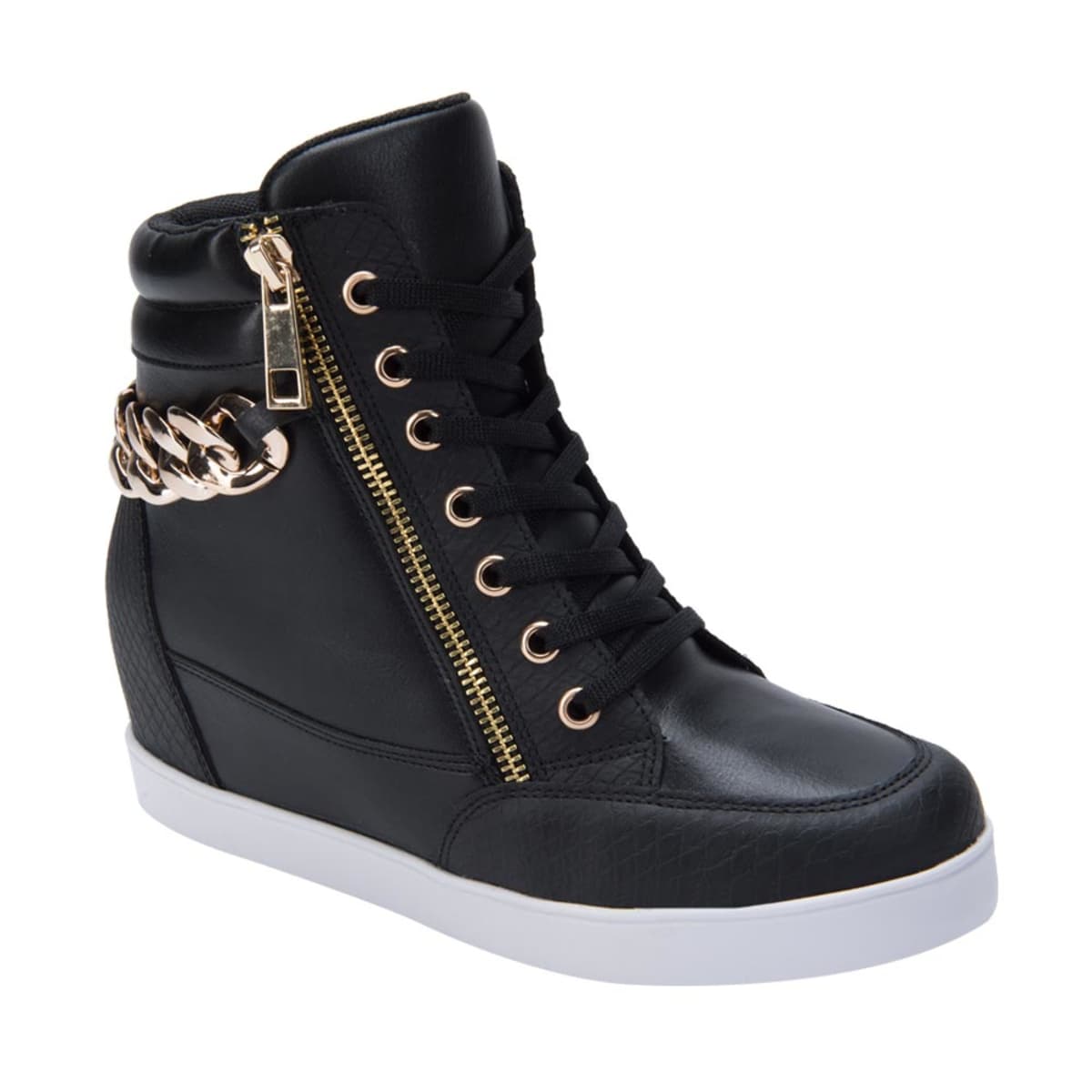 Botines urbanos marca Urban Shoes, color negro, elegantes y cómodos, mod. 1010642