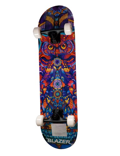 Patineta Skateboard con diseño de Búho