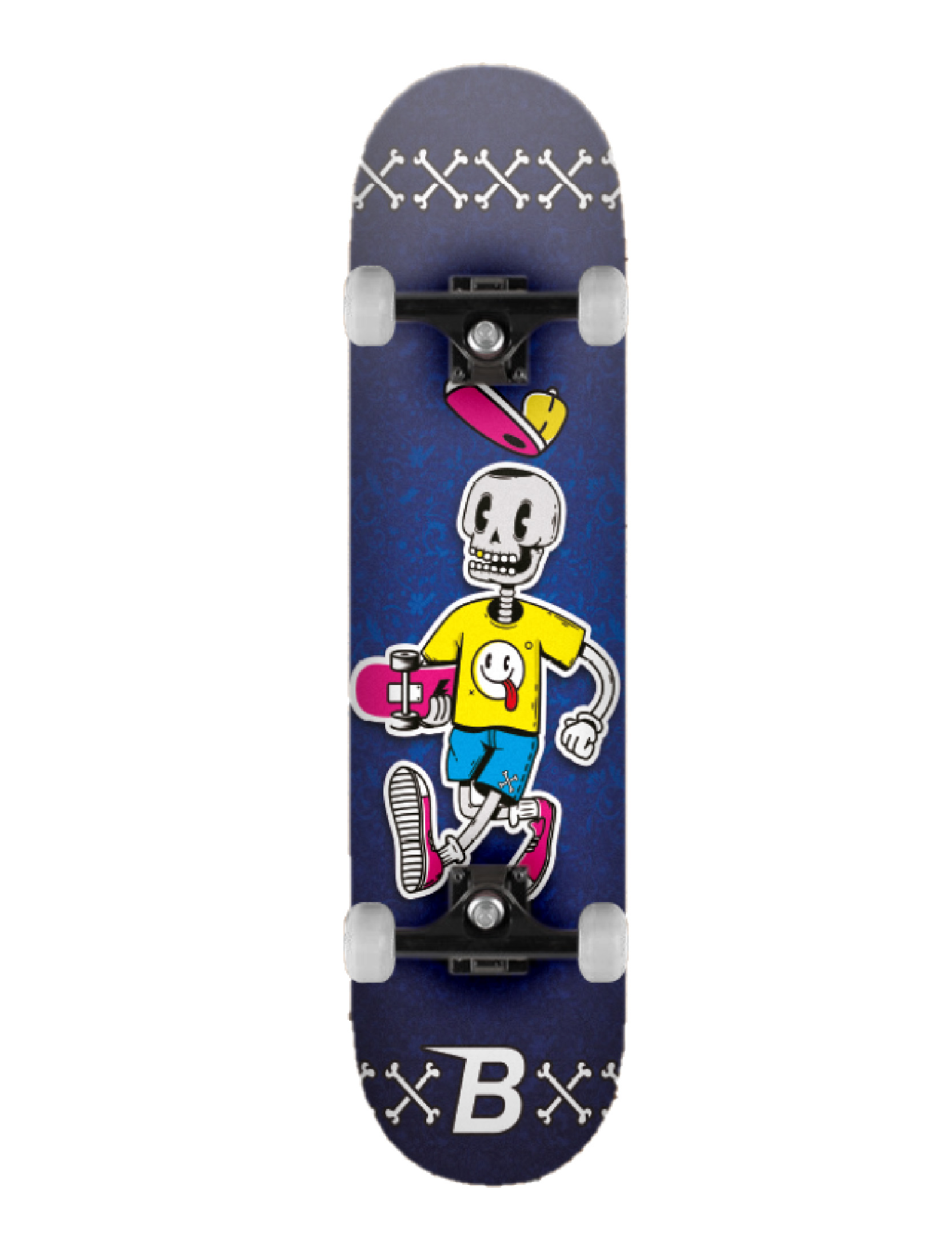 Patineta Skateboard con diseño de Calaverita