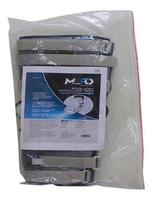 Rodillera Post Operatoria Articulada Mecánica Talla Unica Ambidiestra