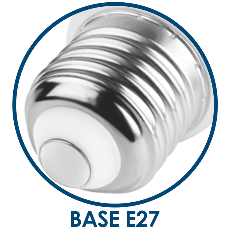 Pack de 10 Focos A15 Led Aksi Luz Cálida de 4W.