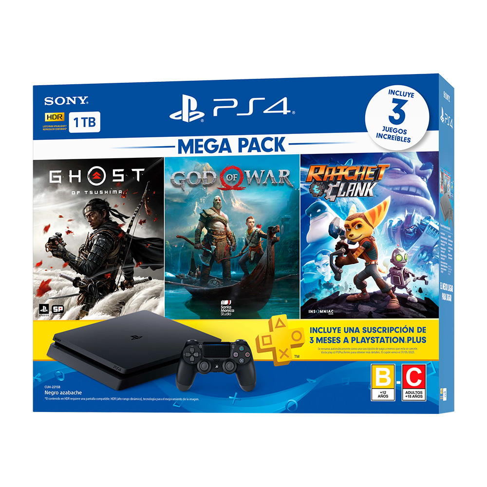 Consola PS4 Megapack 18