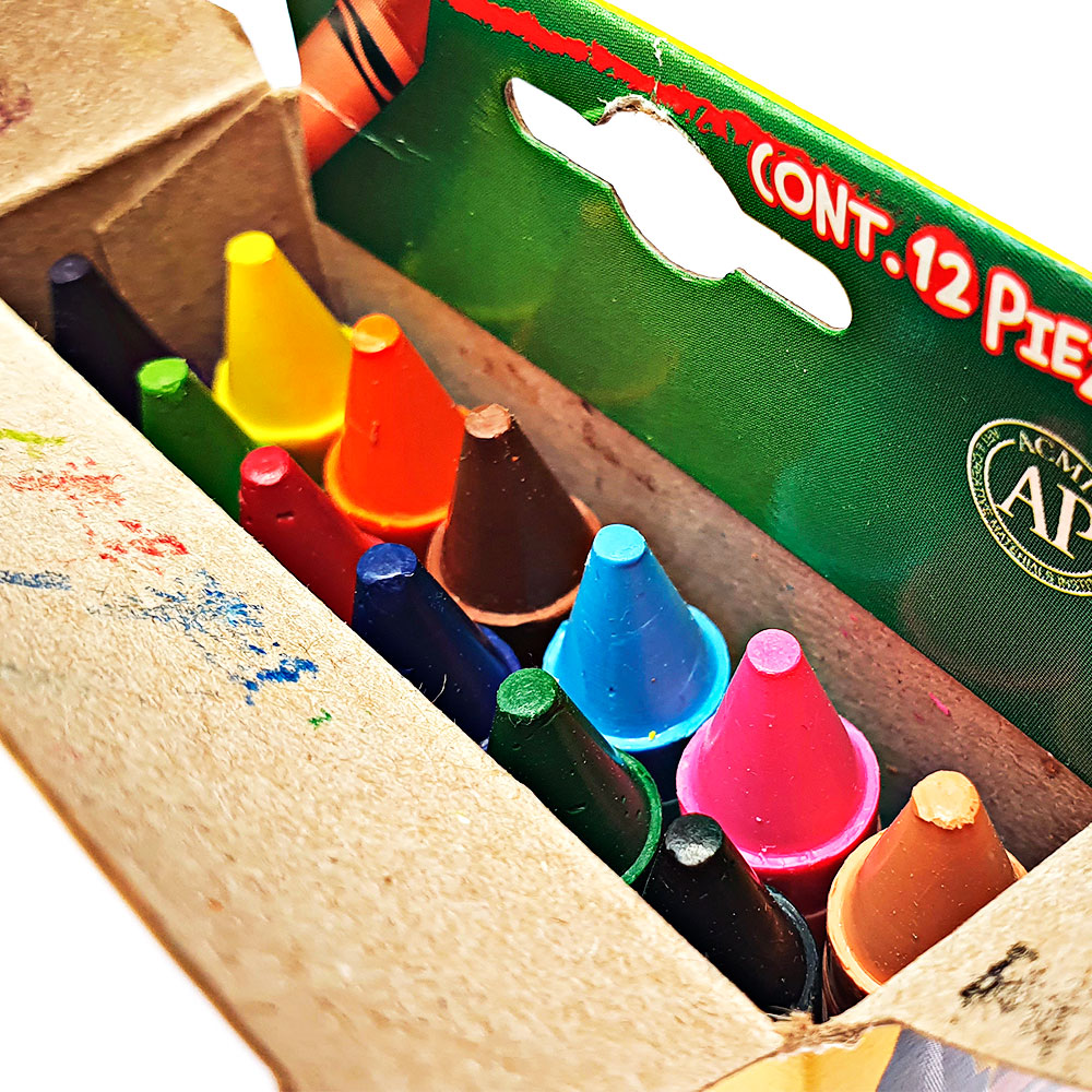Crayones De Colores Jumbo Crayola 12 Piezas Caja