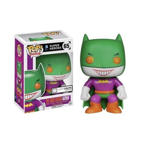 Funko Pop Figura DC Super Heroes The Joker Batman 65 LootCrate