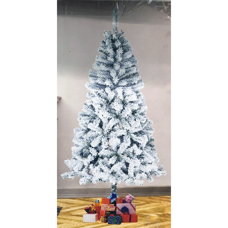 Arbol Navideño Pino de Navidad Artificial Holiday Time 1.90 m Nevado