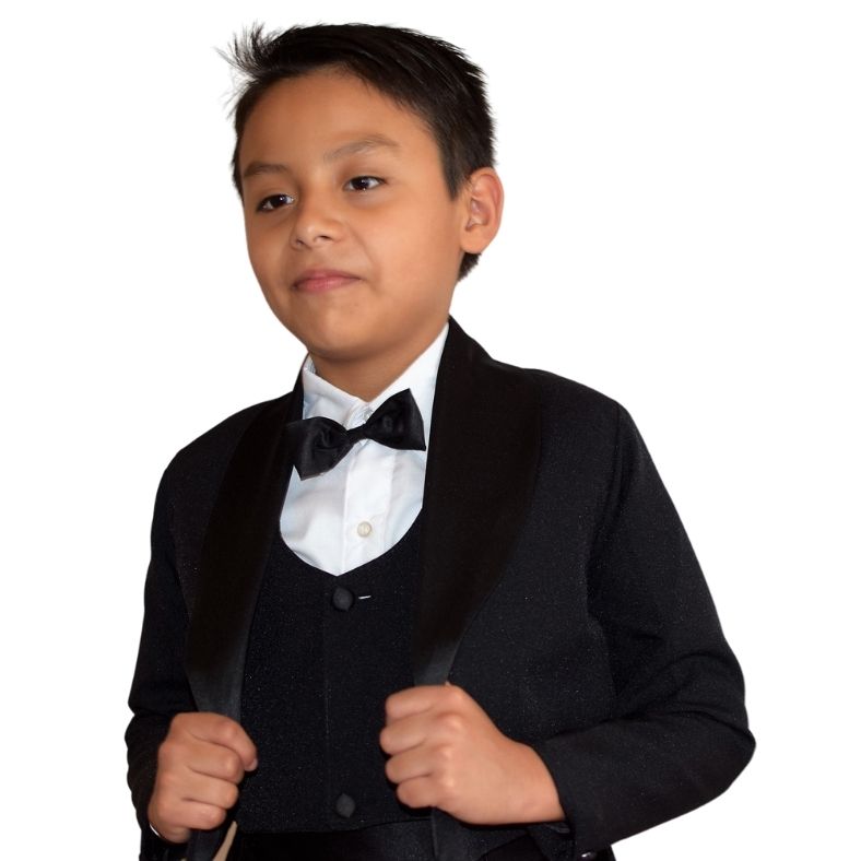 Traje Frac Pingüino Blanco O Negro Bautizo Comunión Boda