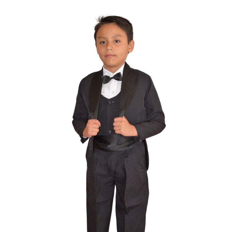 Traje Frac Pingüino Blanco O Negro Bautizo Comunión Boda