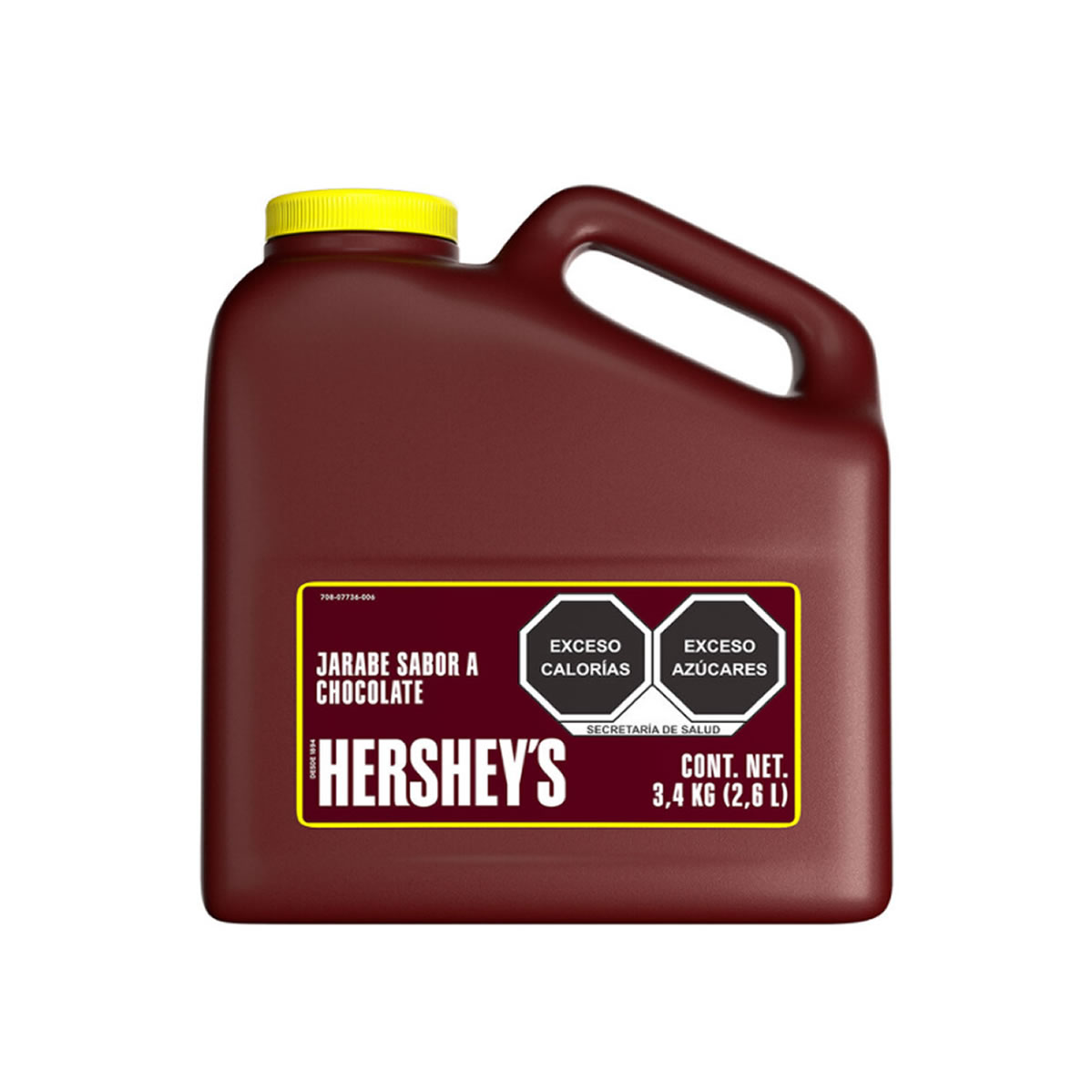 Hersheys Garrafa de Jarabe Sabor a Chocolate 2.6 Litros