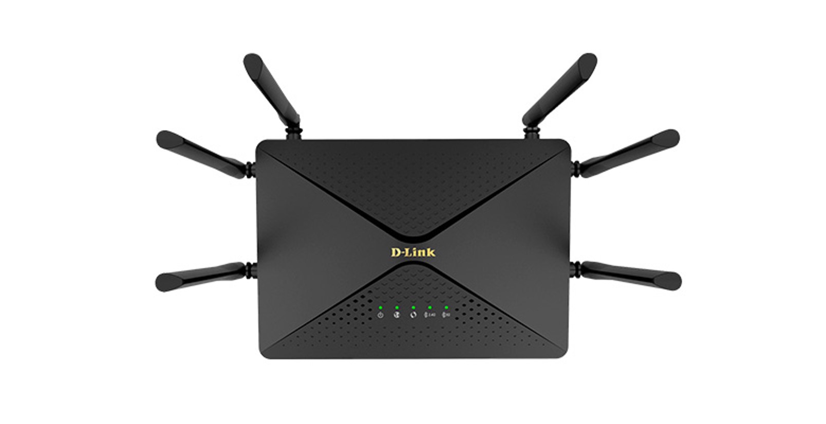 Router D-Link DIR-846,Wi-Fi Dual Band 1200 Mbps, con 6 antenas de 7 dBi.