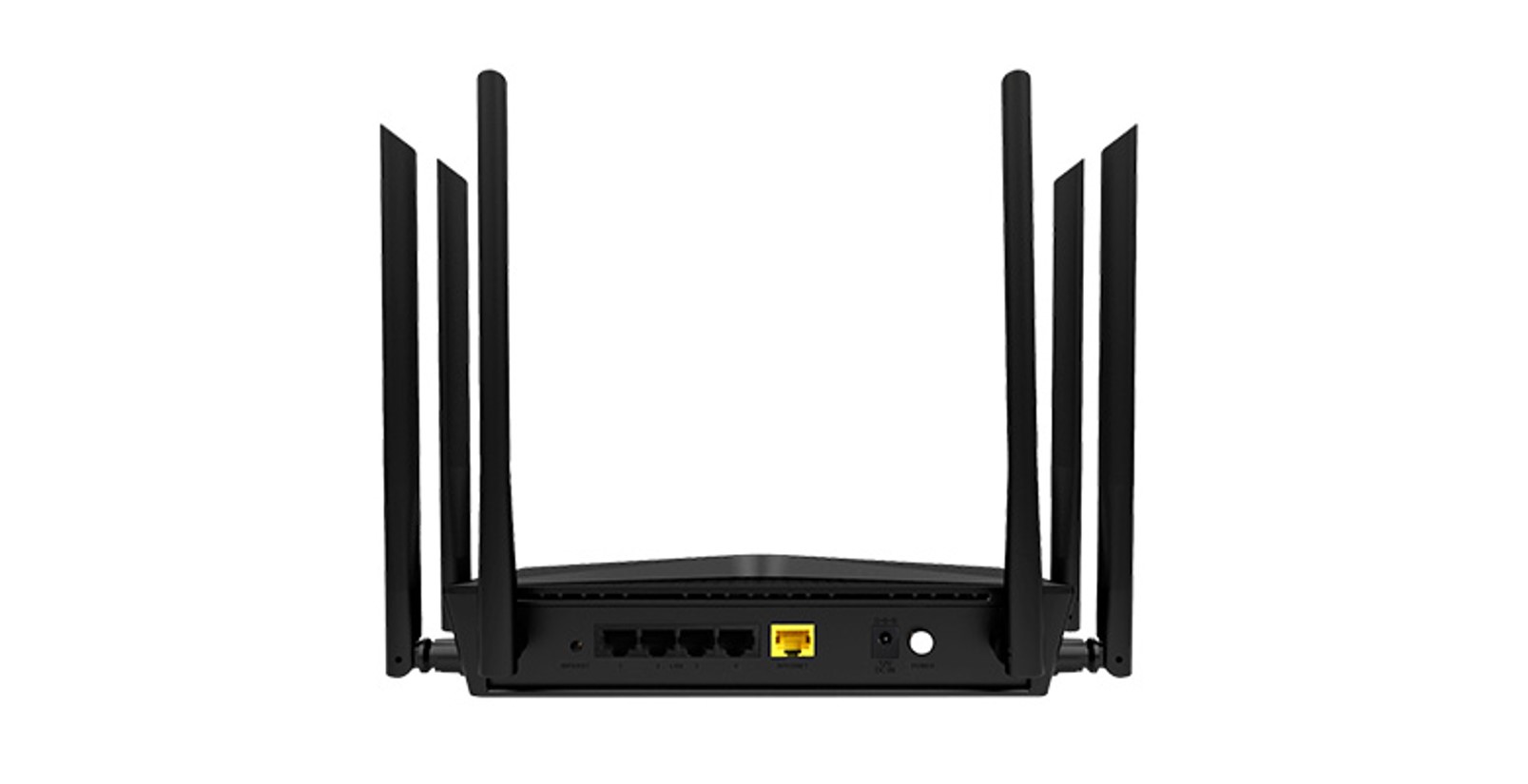 Router D-Link DIR-846,Wi-Fi Dual Band 1200 Mbps, con 6 antenas de 7 dBi.