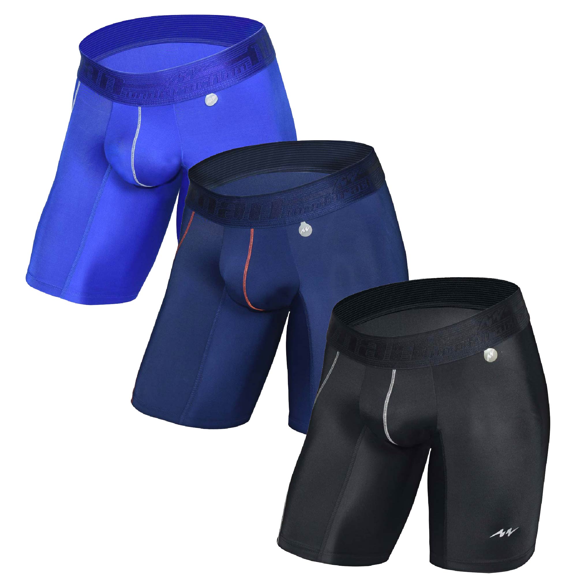 Tripack Bóxer deportivo MAO X Microfibra Perfect-fit Sport-sec