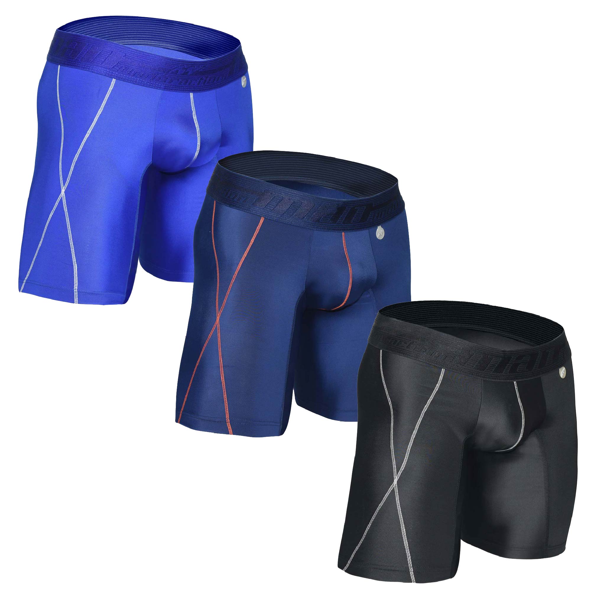 Tripack Bóxer deportivo MAO X Microfibra Perfect-fit Sport-sec