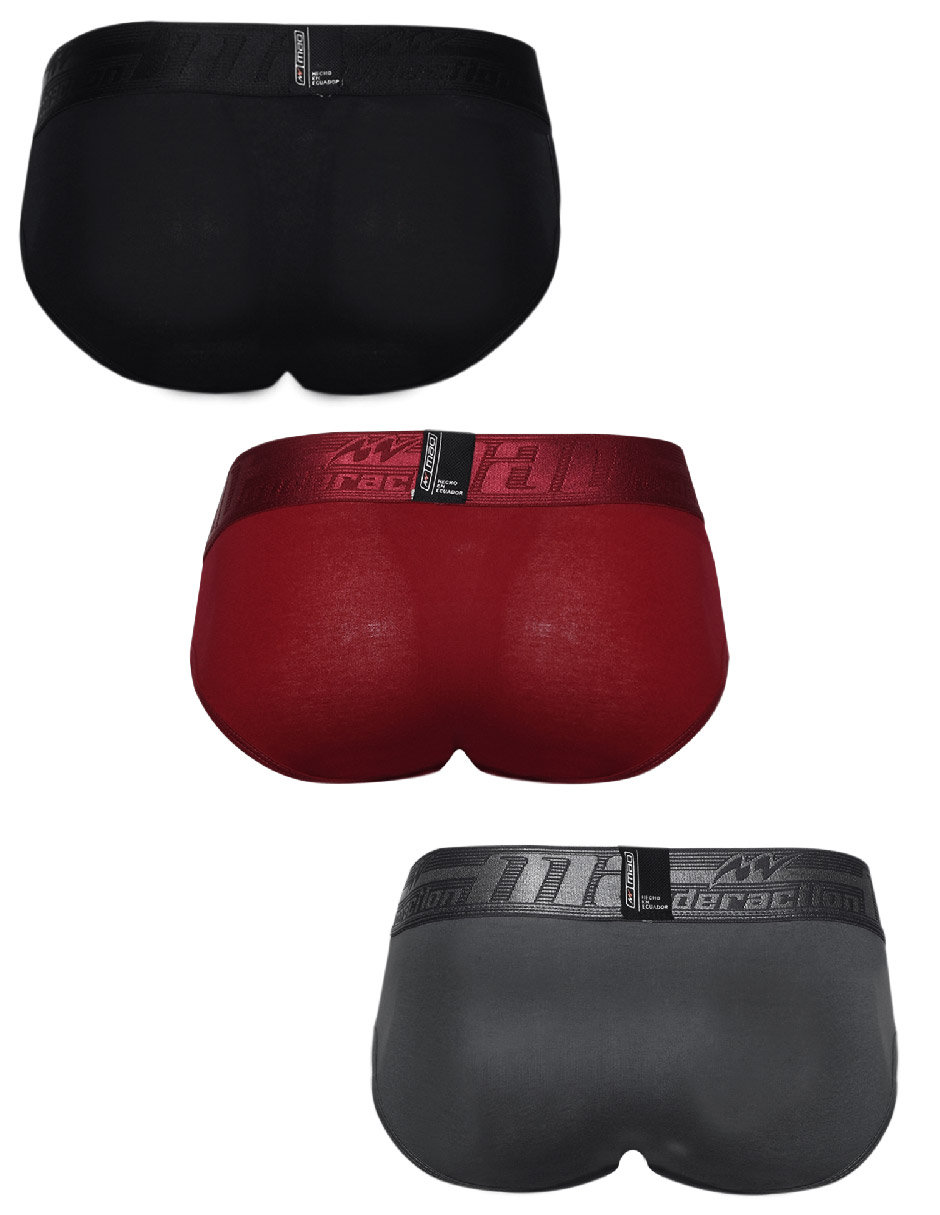 Tripack Bóxer Deportivo Mao Brief Dot Microfibra Perfect-Fit Sport-Sec