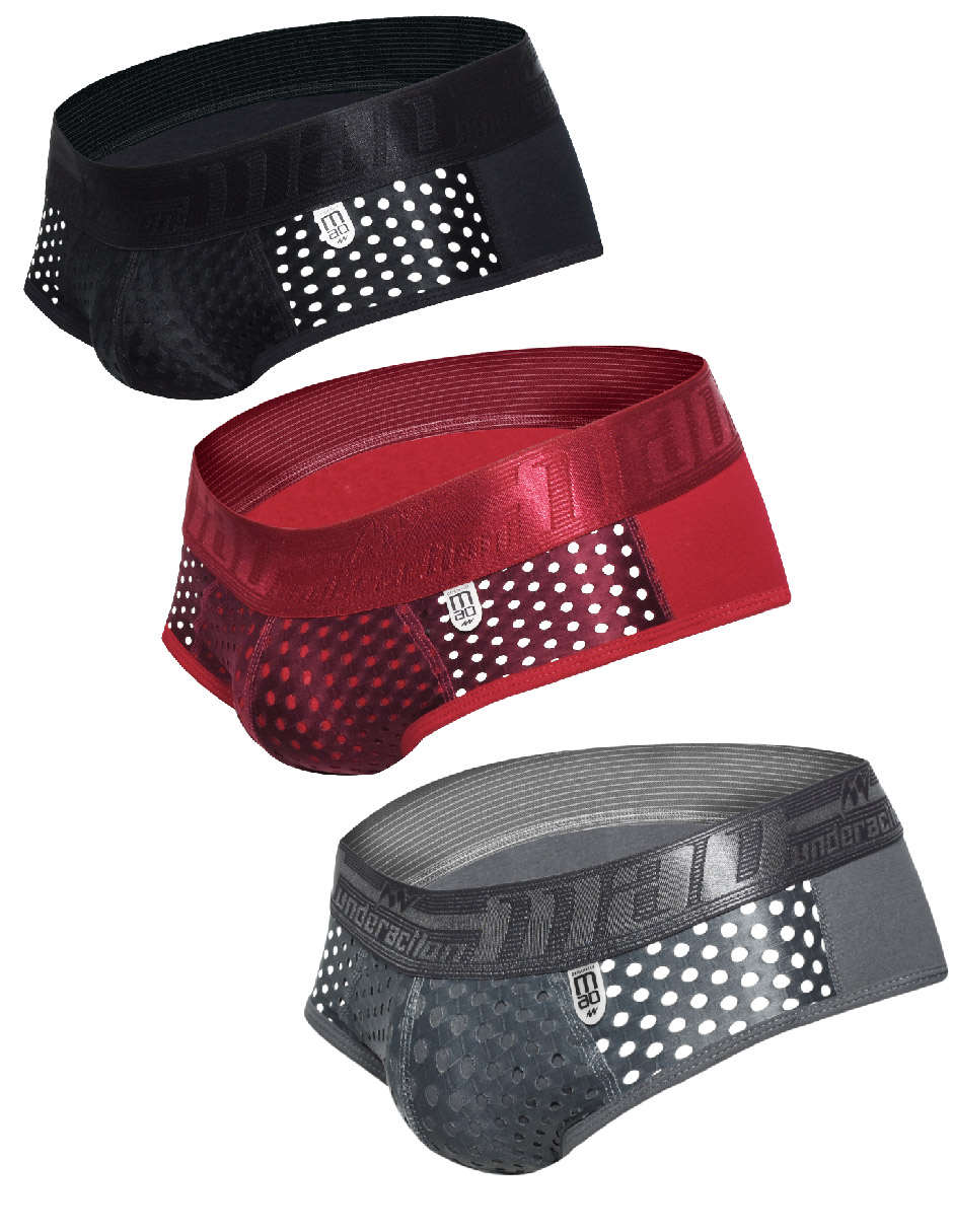Tripack Bóxer deportivo MAO Brief Dot Microfibra Perfect-fit Sport-sec