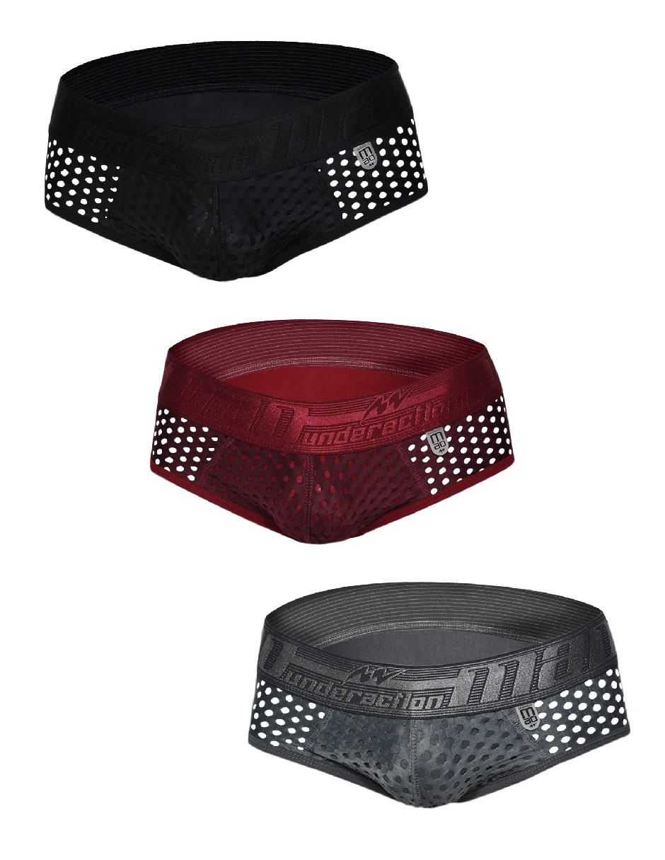 Tripack Bóxer deportivo MAO Brief Dot Microfibra Perfect-fit Sport-sec