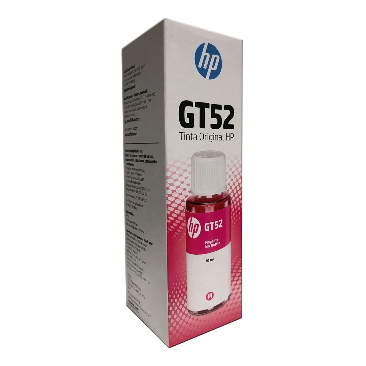 Combo 4 Botella Tinta Hp Gt53 Negro Gt52 Cian Magenta Amarillo Originales.