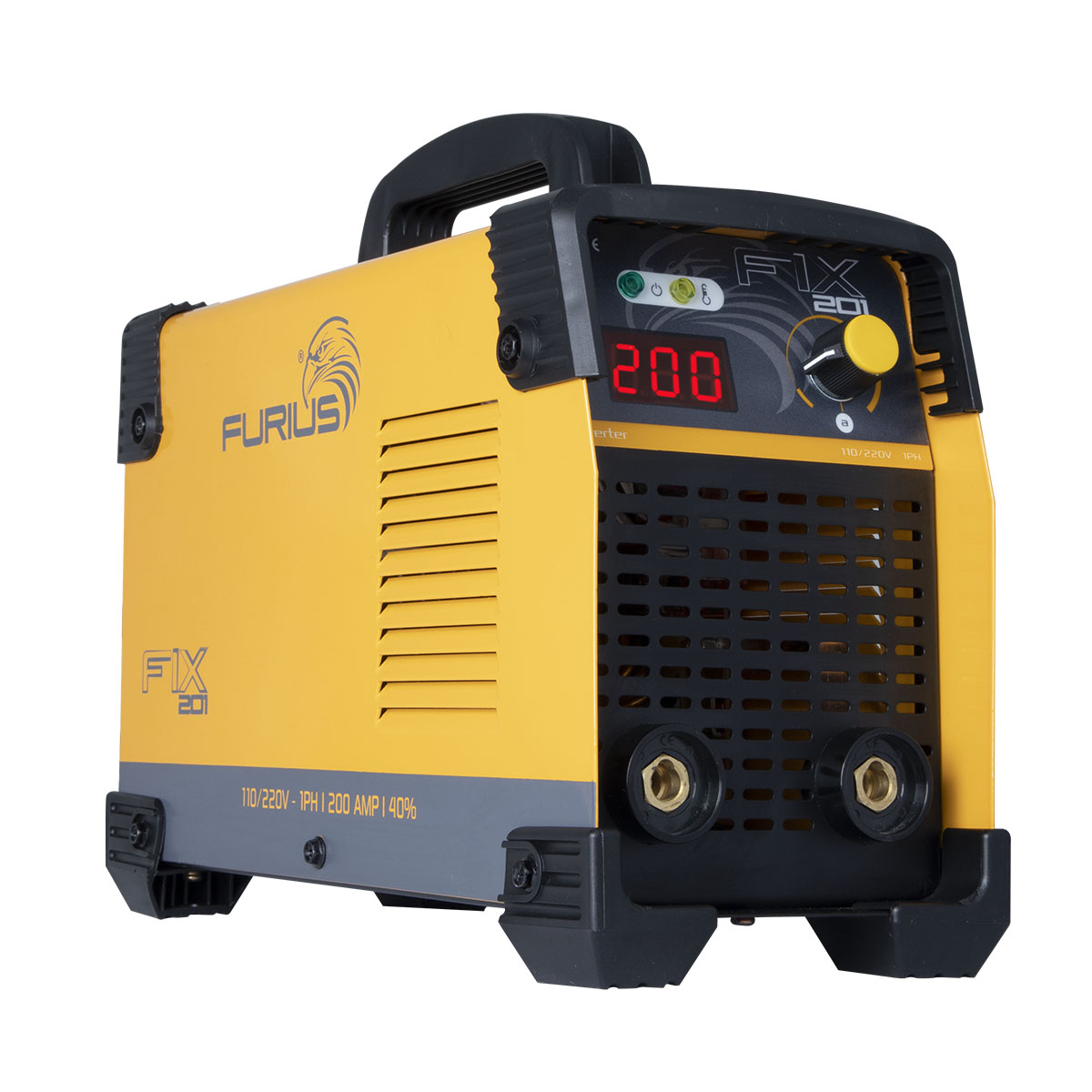 SOLDADORA INVERSORA 200 AMP 110/220V FIX 201 HERRERIA 