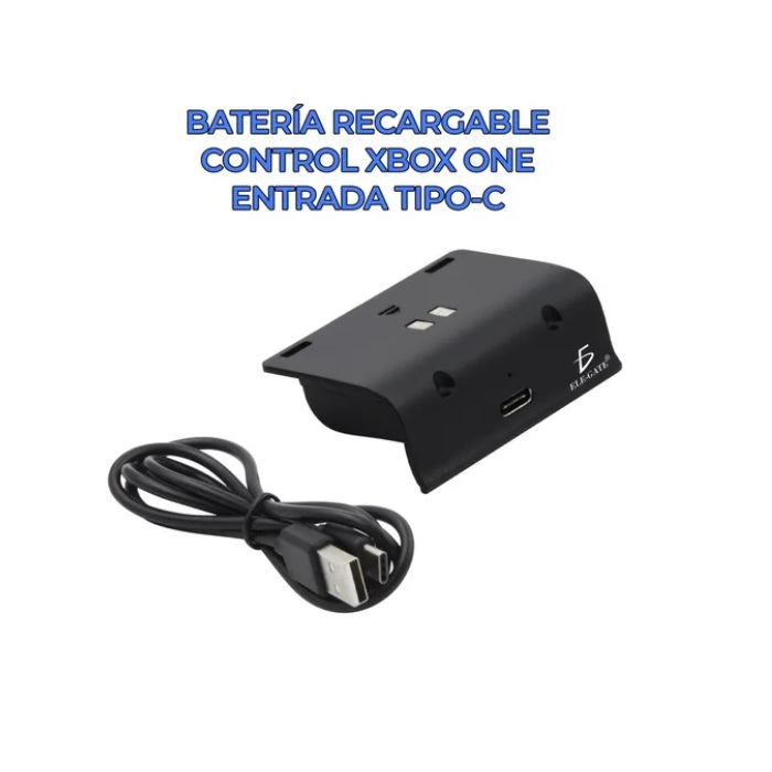 Carga Y Juega Para Control Xbox One Batería Entra Tipo C