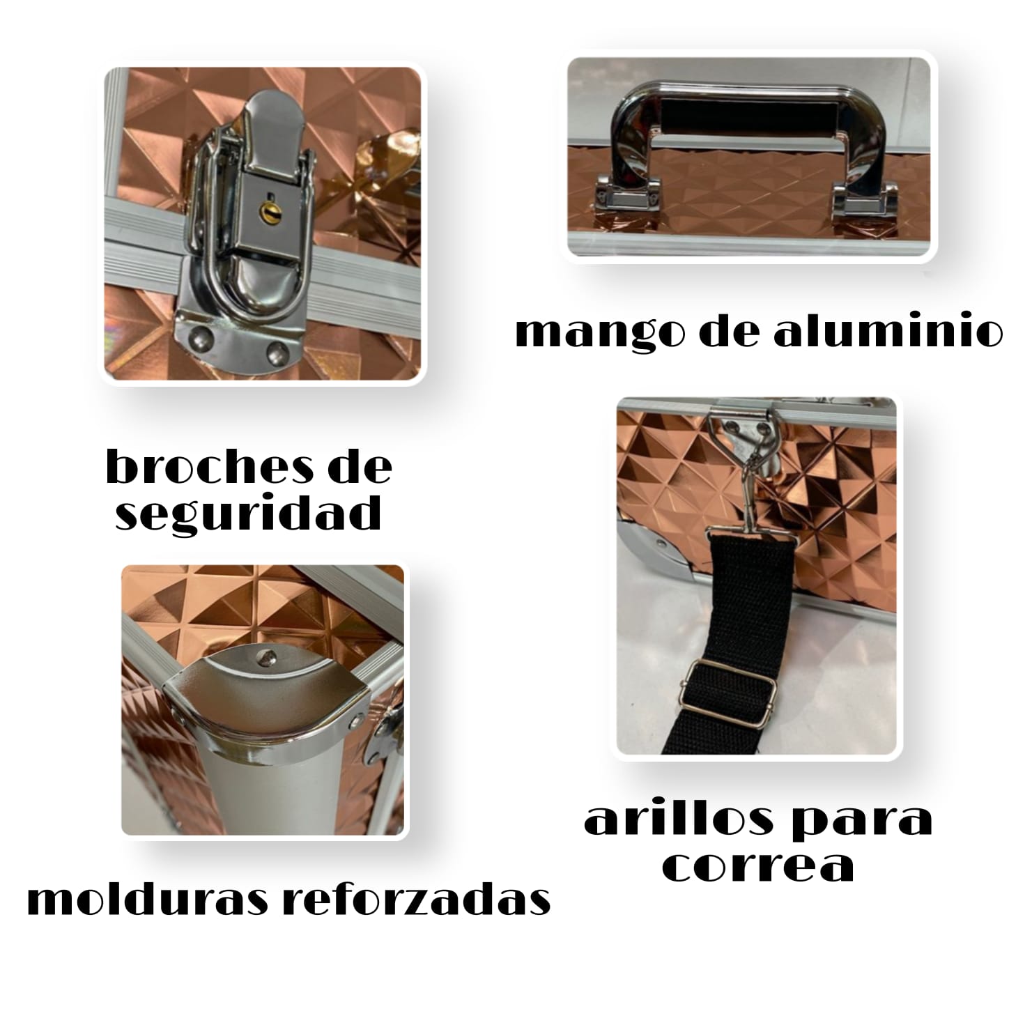 COSMETIQUERA NECESER MALETIN MAQUILLAJE UÑAS 