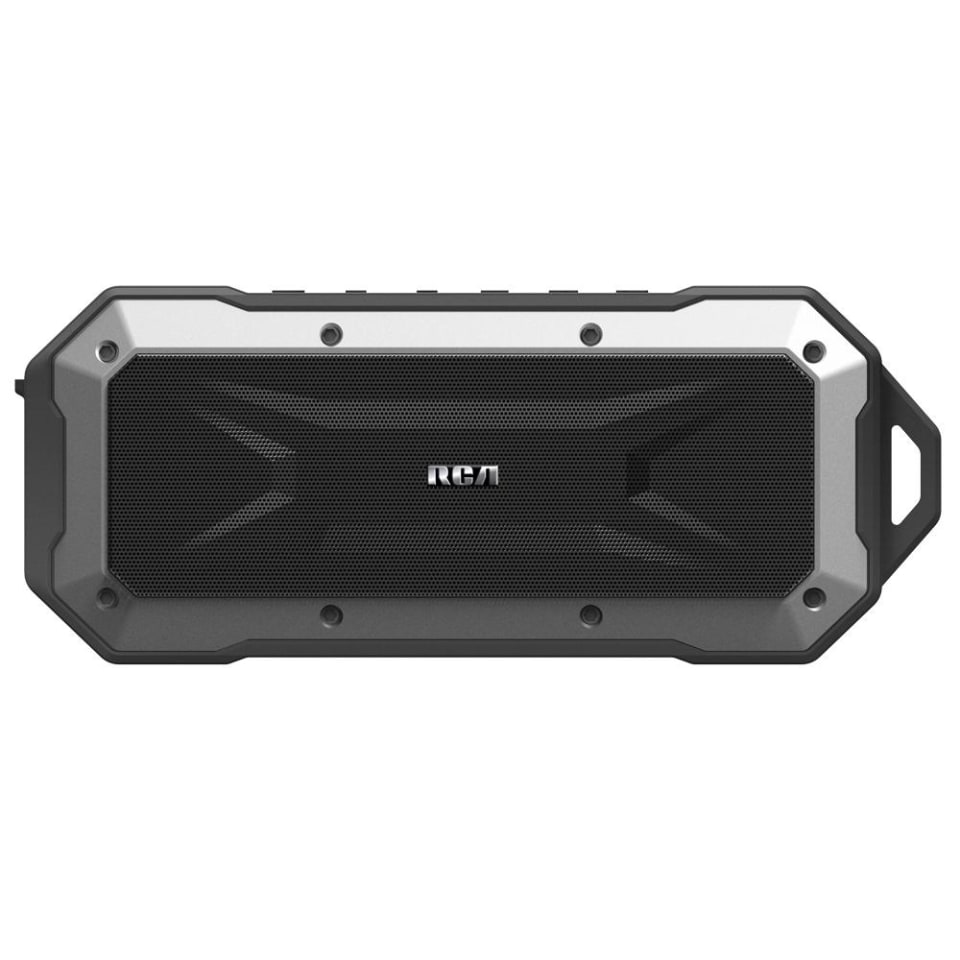 Bocina RCA portátil color plata PSX8BTSL