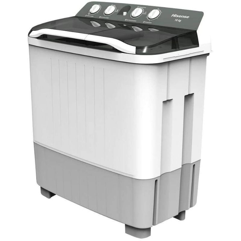 Lavadora Hisense doble tina semiautomática 16kg WSA1603P