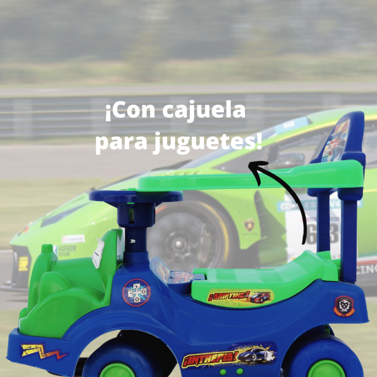 Carrito montable discount de buzz lightyear