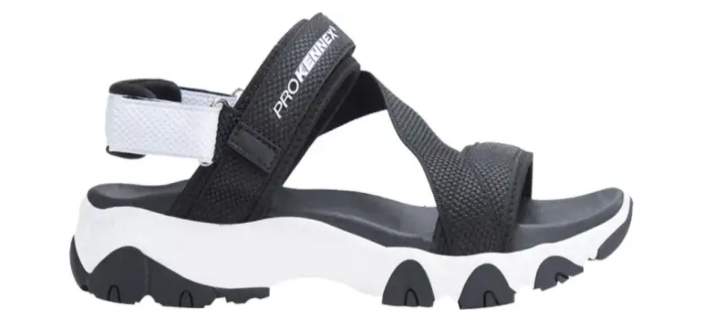 Sandalia Dama Mujer De Playa Comoda Color Negro Prokennex