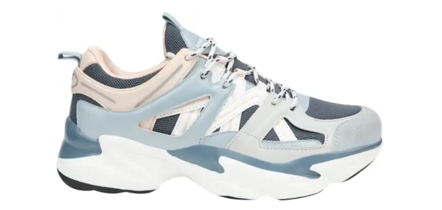 Tenis Dama Mujer Hiker Comodo Color Azul Goodyear