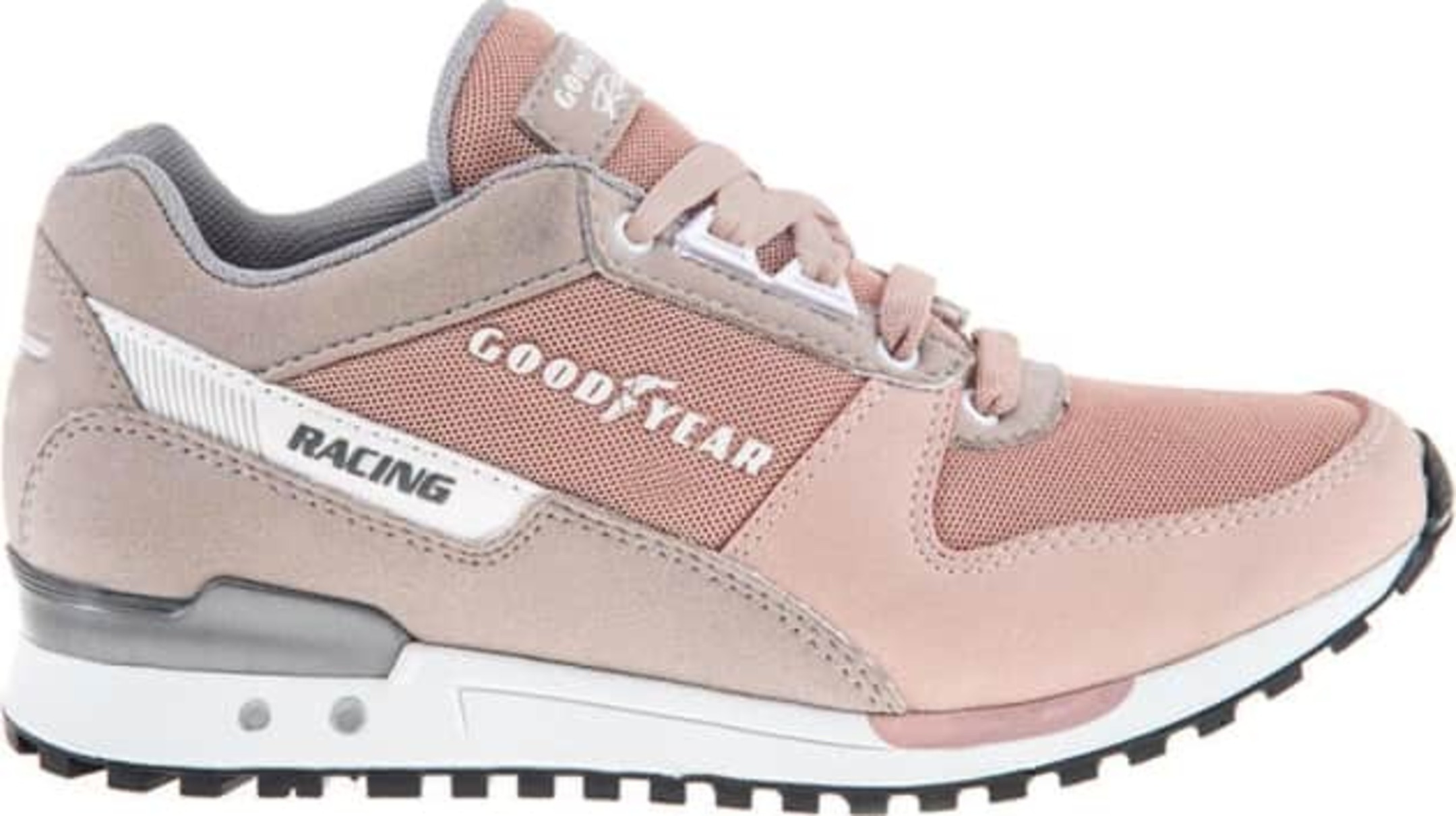 TENIS CASUAL URBANO PARA MUJER COLOR ROSA CHOCLO GOODYEAR RACING 3794
