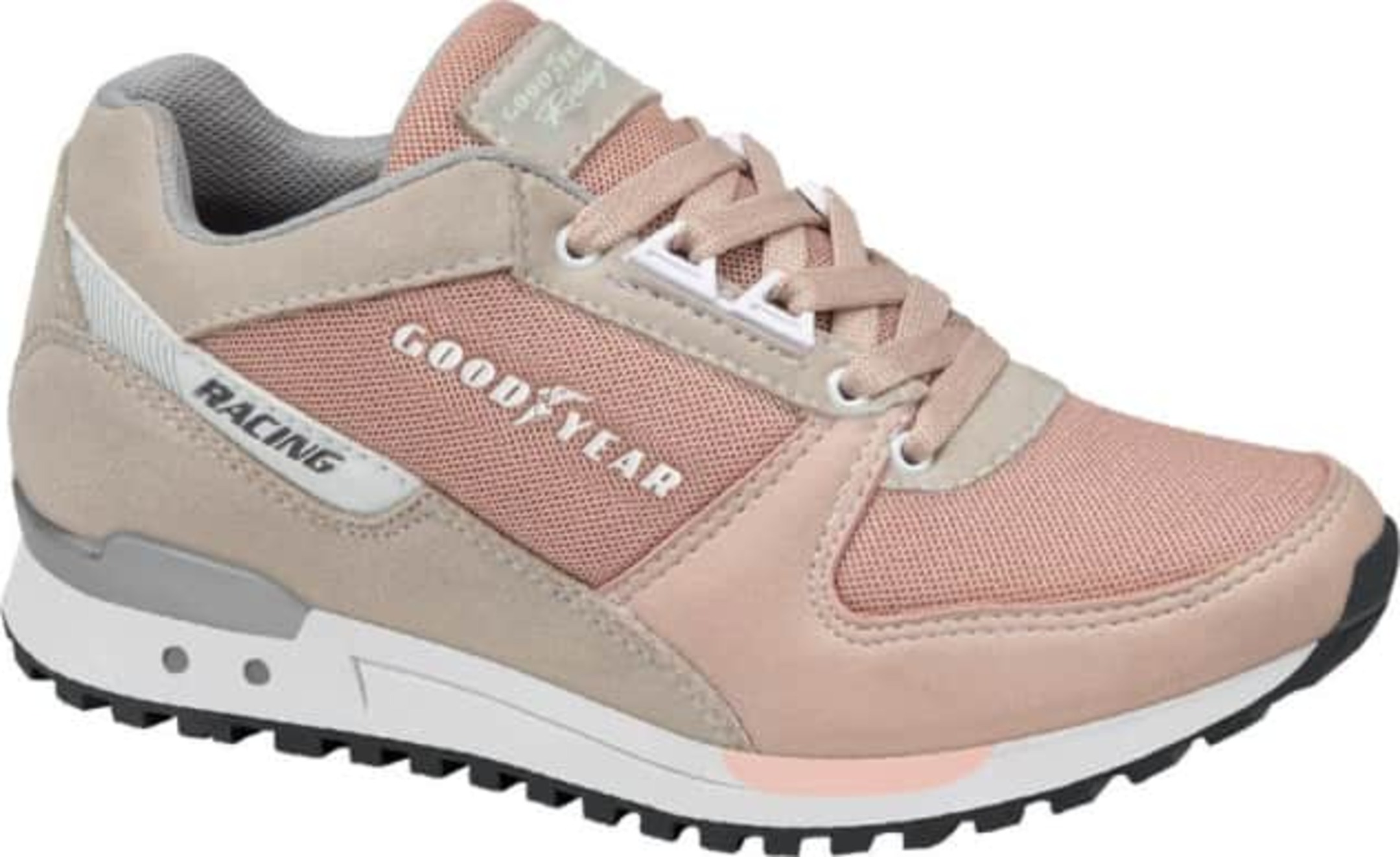 TENIS CASUAL URBANO PARA MUJER COLOR ROSA CHOCLO GOODYEAR RACING 3794