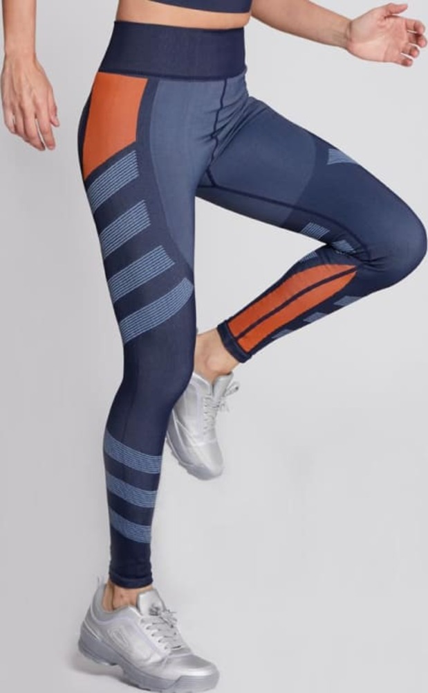 ROPA DEPORTIVA LEGGINGS PARA MUJER COLOR AZUL MARINO PROKENNEX K026