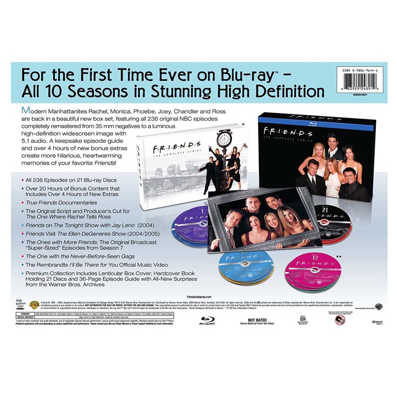 Friends Serie Completa en Blu-ray