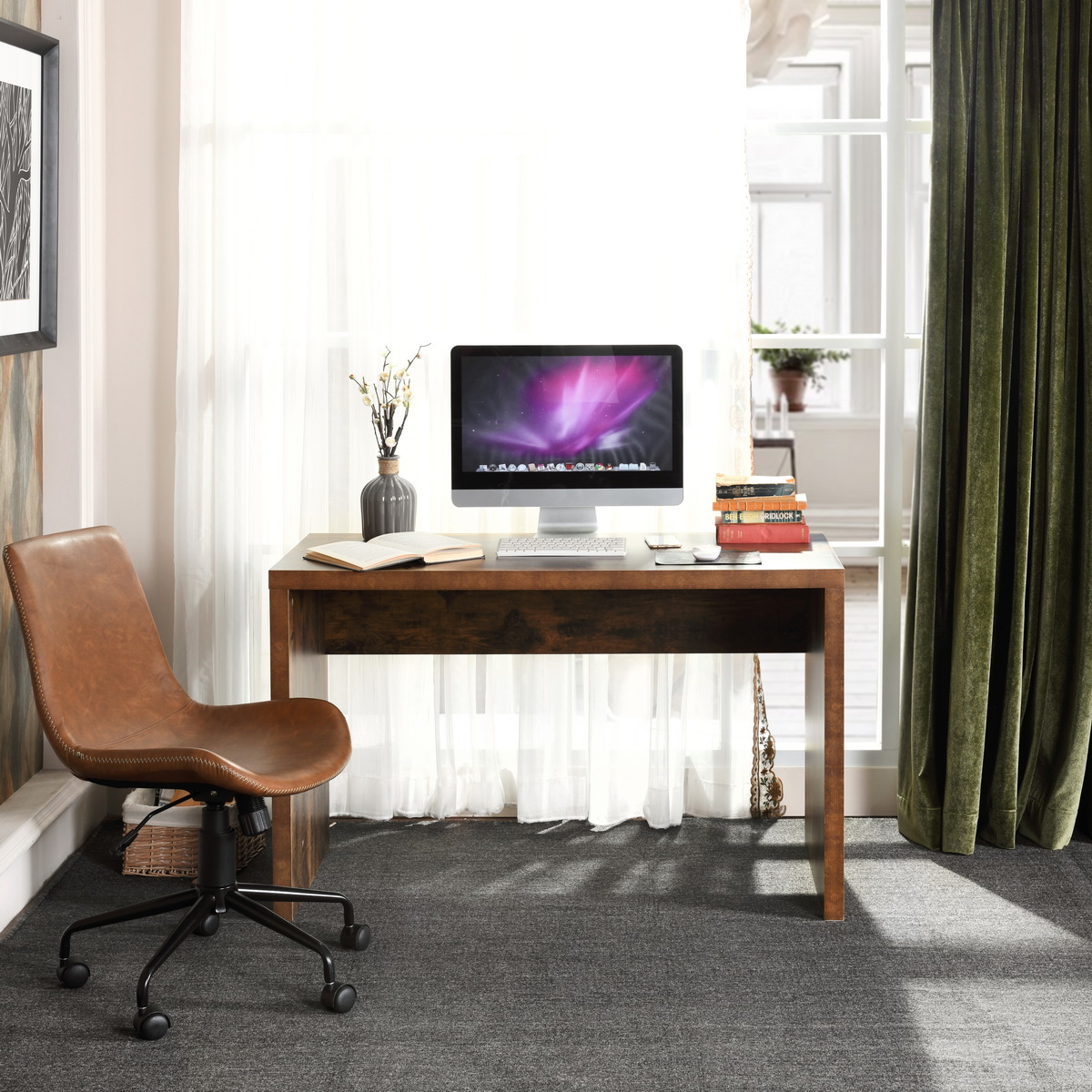 Furniture R Escritorio De Oficina Para El Hogar Vintage Lmai De 120 Cm