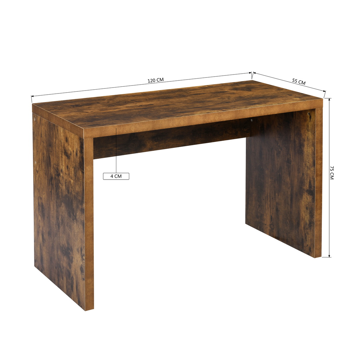 Furniture R Escritorio De Oficina Para El Hogar Vintage Lmai De 120 Cm