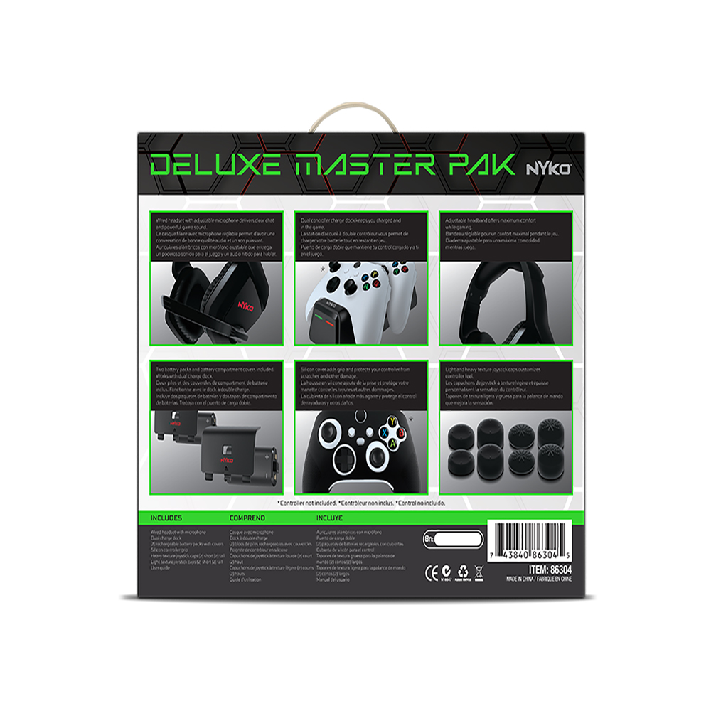 Kit de accesorios Master Pak para Xbox Series X/S
