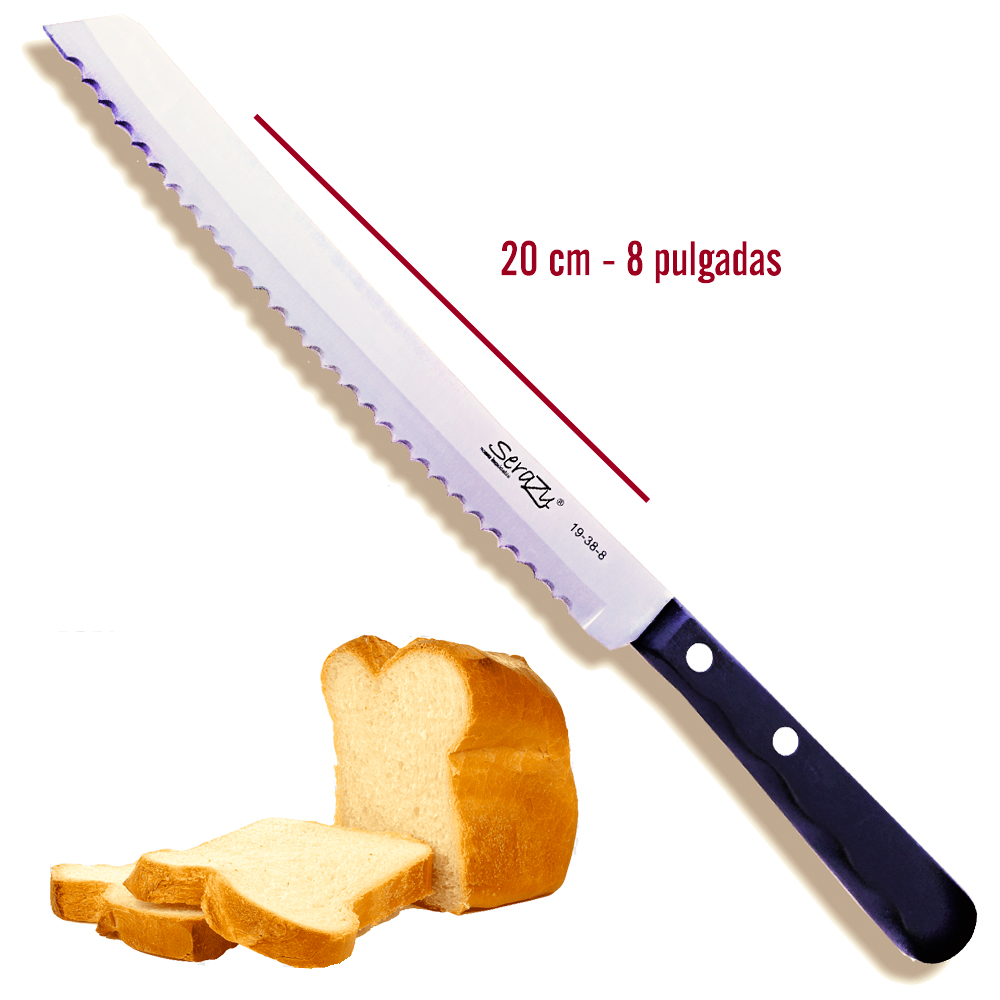 Cuchillo panadero dentado de 20cm Serazu 19-38-8