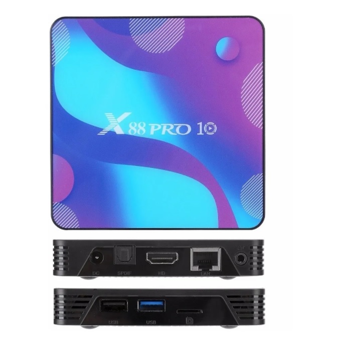 Pack De 2tv Box X88 Pro Android 10 4 Gb Ram 64 Gb Rom