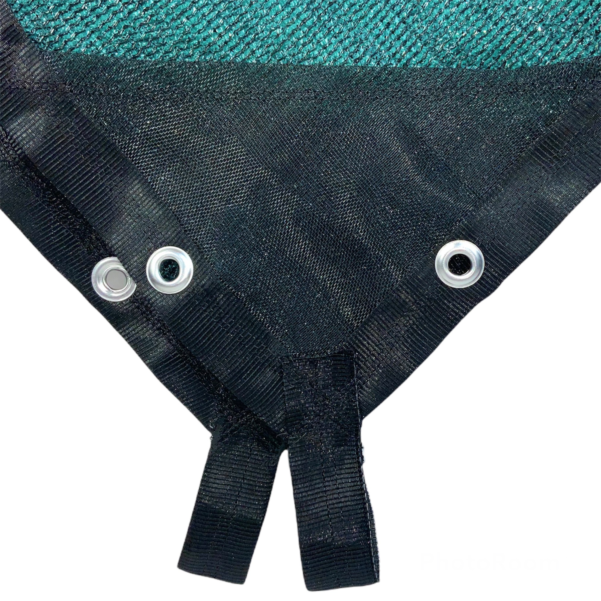 Malla Sombra 80% Raschel Verde. 4m x 3m Confeccionada