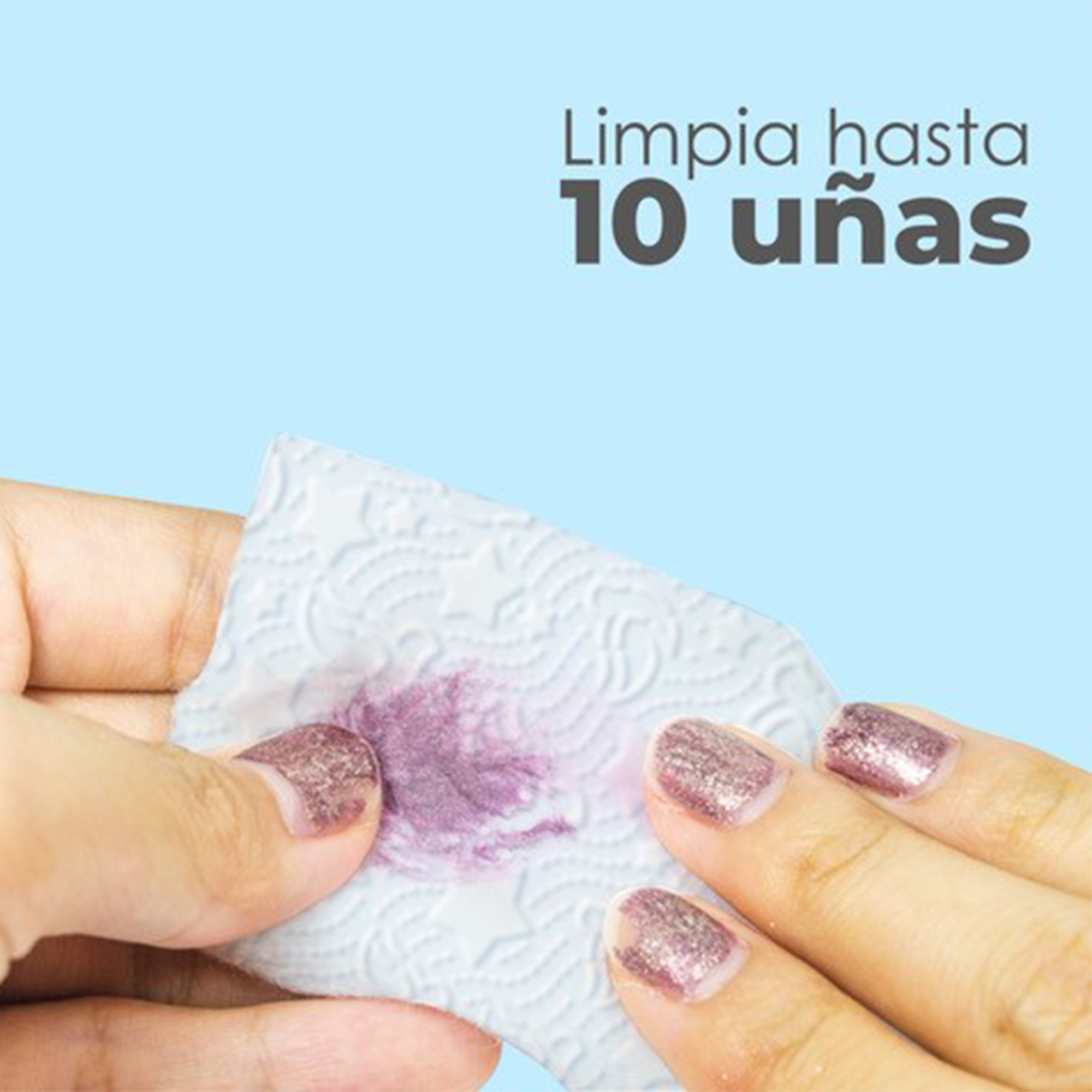 Toallitas Húmedas Pacifica Quita Esmalte 120 Toallitas