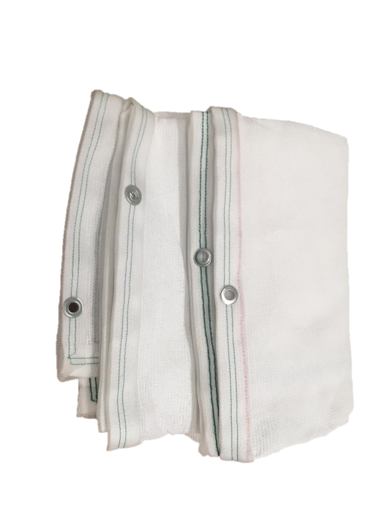 Malla Sombra, Lienzo,Lonas, Carpa, Toldos, Red Solar, Sombra, perfecta para jardines y cocheras, tela de sombra, sombrilla, bloqueador solar, sombra, malla de jardin, bloqueador solar, cortinas para patio BLANCA 4x3