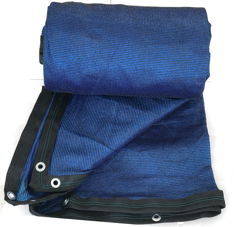 Malla Sombra, Lienzo,Lonas, Carpa, Toldos, Red Solar, Sombra, perfecta para jardines y cocheras, tela de sombra, sombrilla, bloqueador solar, sombra, malla de jardin, bloqueador solar, cortinas para patio AZUL 4x3