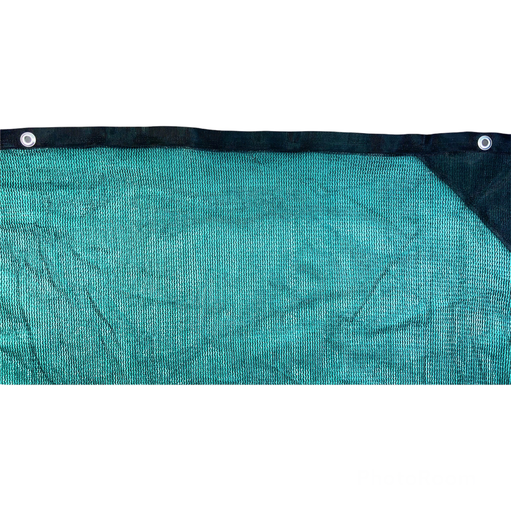 Malla Sombra 80% Raschel Verde. 4m x 5m Confeccionada