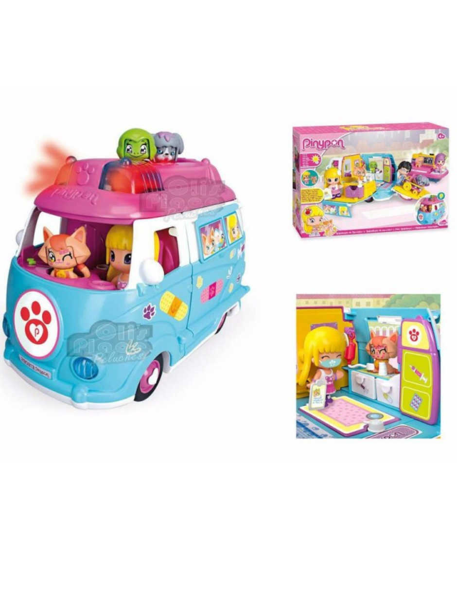 Pinypon Ambulancia de Mascotas