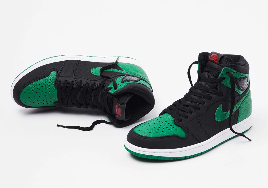 Jordan 1 Retro High Pine Green Black