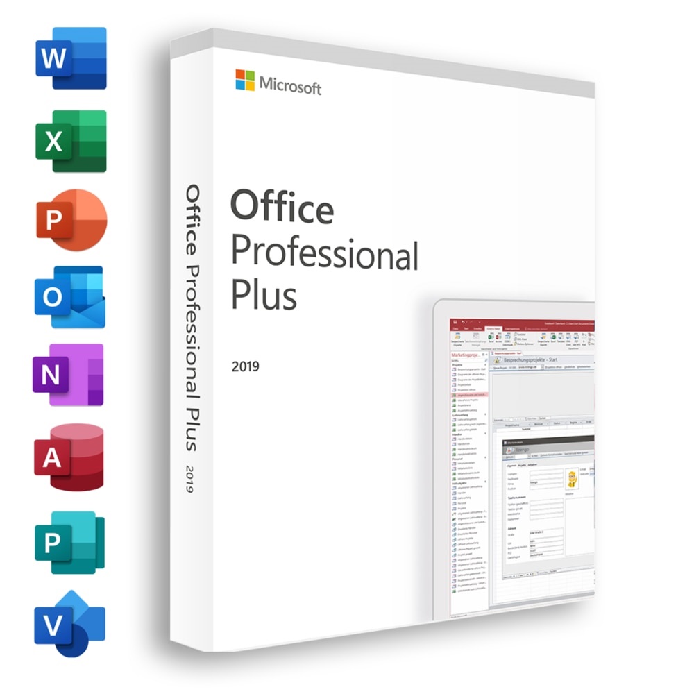 Microsoft Office Professional Plus 2019 Licencia Digital 1 pc Facturamos 