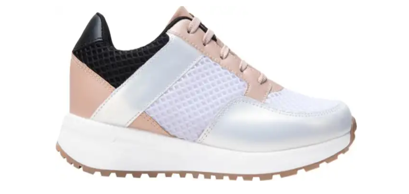 Tenis Dama Mujer Casual Comodo Color Nude Hpc Polo